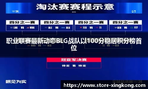 职业联赛最新动态BLG战队以100分稳居积分榜首位